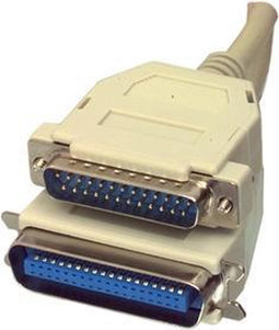 Valueline CABLE-111 3m Grijs parallelle kabel