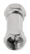 Valueline Coax-Adapter F F-Male - F-Male Zilver