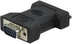Valueline DVI female naar VGA male Adapter - Zwart