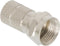 Valueline FC-001PROF F-connector Male Metaal Zilver