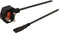 Valueline UK Stroomkabel met C7 plug - zwart - 5 meter