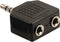 Valueline VLAB22945B Audio-splitter 3,5 mm Male - 2x Female Zwart