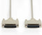 Valueline VLCP52100I30 Seriële Kabel Sub-d 25-pins Male - Sub-d 25-pins Male 3.00 M Ivoor