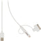 Valueline VLMP39410W1.00 USB-kabel 1 m 2.0 USB A Micro-USB B Wit