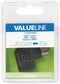 Valueline Vlvb34903b Hdmi-adapter Hdmi-connector Links Gehoekt - Hdmi Input Zwart