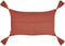 VALVARIA - Sierkussen set van 2 - Rood - 30 x 50 cm - Katoen