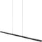Steinhauer Bande 3994ZW - Hanglamp - LED 2500 lumen dimbaar - Zwart