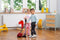 Klein Toys Bosch stofzuiger - 19x25x74 cm - realistische zuig en geluidseffecten - rood