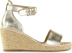POSH by Poelman DADU - Dames Sandalen - Gespsluiting - Goud - Maat 41