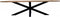 Van der Leeden Tuintafel Ibiza Cross Teak 200x100