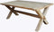 Van der Leeden Tuintafel Ibiza Cross Teak 300x100