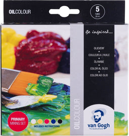 Van Gogh Olieverf primaire mengset | 5 x 20 ml