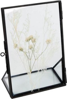 Van Manen Fotolijst Droogbloemen 11 X 16 Cm Staal/glas Zwart