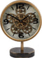 Van Manen Klok op standaard | 30 x 10 x 42 cm | Goud