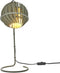 Van Tjalle en Jasper | Atmosphere bureaulamp - Dirty Mint | Staal (leger groen) en MDF (hout , mint groen) | E14 fitting | Sfeer licht | Schemerlamp | Uniek Dutch Design | Bouwpakket