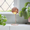 Van Tjalle en Jasper | Atmosphere bureaulamp - Naturel | Staal (grijs) en MDF (hout) | E14 fitting | Sfeer licht | Schemerlamp | Uniek Dutch Design | Bouwpakket