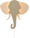 Van Tjalle en Jasper | Dieren muurlamp - Kikker | MDF | E14 fitting | Hout kleur / Groen | wandlamp | Kinderkamer verlichting | Bouwpakket | Uniek product | Dutch Design