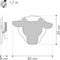 Van Tjalle en Jasper | Dieren muurlamp - Schaap | MDF | E14 fitting | Hout kleur / Zwart | wandlamp | Kinderkamer verlichting | Bouwpakket | Uniek product | Dutch Design