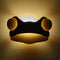 Van Tjalle en Jasper | Dieren muurlamp - Vos | MDF | E14 fitting | Hout kleur / Roze | wandlamp | Kinderkamer verlichting | Bouwpakket | Uniek product | Dutch Design