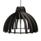 van Tjalle en Jasper - Granny Smith - Hanglamp - Bouwpakket - MDF - Zwart
