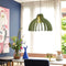 Van Tjalle en Jasper | Granny Smith hanglamp - Dirty Mint| Bouwpakket | MDF (hout) | Mint groen | E27 fitting | Laser gesneden | Sfeer licht | Sfeervolle verlichting | Uniek Dutch Design |