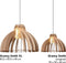 Van Tjalle en Jasper | Granny Smith XL hanglamp - Black | Extra Groot | MDF (hout) - Laser gesneden | Zwart | E27 fitting | Dimbaar - Geschikt voor dimbare E27 LED lichtbron | Uniek Dutch Design Product | Gemaakt in Amsterdam