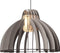 Van Tjalle en Jasper | Granny Smith XL hanglamp - Soft Grey | Extra Groot | MDF (hout) - Laser gesneden | Grijs | E27 fitting | Dimbaar - Geschikt voor dimbare E27 LED lichtbron | Uniek Dutch Design Product | Gemaakt in Amsterdam