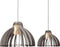 Van Tjalle en Jasper | Granny Smith XL hanglamp - Soft Grey | Extra Groot | MDF (hout) - Laser gesneden | Grijs | E27 fitting | Dimbaar - Geschikt voor dimbare E27 LED lichtbron | Uniek Dutch Design Product | Gemaakt in Amsterdam