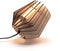 Van Tjalle en Jasper | Mini-spot tafellamp - Aged Pink | Bouwpakket | MDF (hout) | Oud Roze | E14 fitting | Laser gesneden | Sfeer licht | schemerlamp | Dutch Design