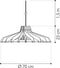 van Tjalle en Jasper | Nikolamp Tesla hanglamp | Hanglamp zwart | Hanglamp eettafel | Hanglamp keuken |