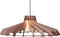 Van Tjalle en Jasper - Nikolamp Tesla - Hanglamp - Roze hanglamp - Hanglamp Woonkamer - Hanglampen eetkamer - Hanglamp hout