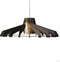 Van Tjalle en Jasper | Nikolamp Tesla XL hanglamp - Black | Extra Groot | MDF (hout) - Laser gesneden | Zwart | E27 fitting | Dimbaar - Geschikt voor dimbare E27 LED lichtbron | Uniek Dutch Design Product | Gemaakt in Amsterdam