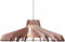 Van Tjalle en Jasper | Nikolamp Tesla XL hanglamp - Natural | Extra Groot | MDF (hout) - Laser gesneden | Hout kleur | E27 fitting | Dimbaar - Geschikt voor dimbare E27 LED lichtbron | Uniek Dutch Design Product | Gemaakt in Amsterdam