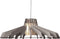 Van Tjalle en Jasper | Nikolamp Tesla XL hanglamp - Soft Grey | Bouwpakket | Extra Groot | MDF (hout) - Laser gesneden | Grijs | E27 fitting | Dimbaar - Geschikt voor dimbare E27 LED lichtbron | Uniek Dutch Design Product | Gemaakt in Amsterdam