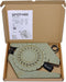 van Tjalle en Jasper - Spot-nik - Vloerlamp - Gekleurd MDF Mint Groen - Nederlands product - Bouwpakket - Fitting E27