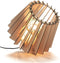 Van Tjalle en Jasper | Spot-nik vloerlamp - Naturel | Bouwpakket | MDF (hout) | Hout kleur | E27 fitting | Laser gesneden | Sfeer licht | Sfeervolle verlichting | uniek Dutch Design