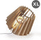 Van Tjalle en Jasper | Spot-nik XL vloerlamp - Naturel | Bouwpakket | MDF (hout) | Hout kleur | E27 fitting | Laser gesneden | Sfeer licht | schemerlamp | Dutch Design