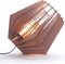 Van Tjalle en Jasper | Spot-nik XL vloerlamp - Naturel | Bouwpakket | MDF (hout) | Hout kleur | E27 fitting | Laser gesneden | Sfeer licht | schemerlamp | Dutch Design