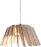 van Tjalle en Jasper Vesper Hanglamp Ø 53 cm - Naturel - Bouwpakket - Stijlvolle Designlamp voor Woonkamer, Eetkamer en Slaapkamer