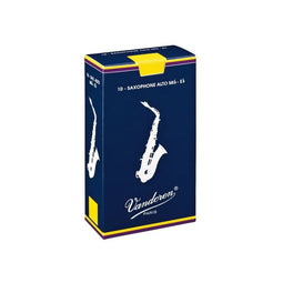 Vandoren Alt Saxofoon Traditional Rieten 2.5 - 10 Stuks Verpakking