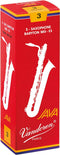 Vandoren Bariton Saxofoon Java Red Rieten - 5 Stuks Verpakking - Dikte 3.0
