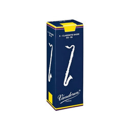 Vandoren Bas Klarinet Traditional Rieten 3.0 - 5 Stuks Verpakking
