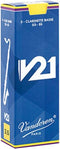Vandoren Bas Klarinet V21 Rieten 3.5 - 5 Stuks Verpakking