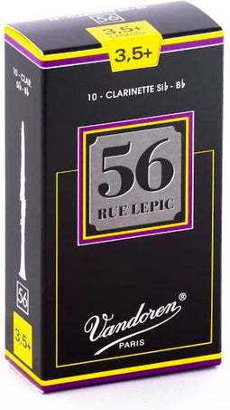 Vandoren Bb Klarinet 56 Rue Lepic Rieten 3.5+ - 10 Stuks Verpakking
