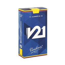Vandoren Bb Klarinet V21 Rieten 2.5 - 10 stuks verpakking