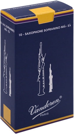 Vandoren Sopranino Saxofoon Traditional Rieten - 10 stuks 3.0