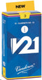 Vandoren Tenor Saxofoon V21 Rieten - 5 Stuks Verpakking - Dikte 2.5