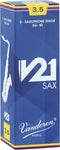 Vandoren Tenor Saxofoon V21 Rieten - 5 Stuks Verpakking - Dikte 3.0