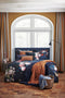Vandyck Zomerdeken Wafel Pique Nightblue 250x270