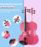 Vangoa - Violin - Acoustic - 1/2 Size - Beginner Starter Kit
